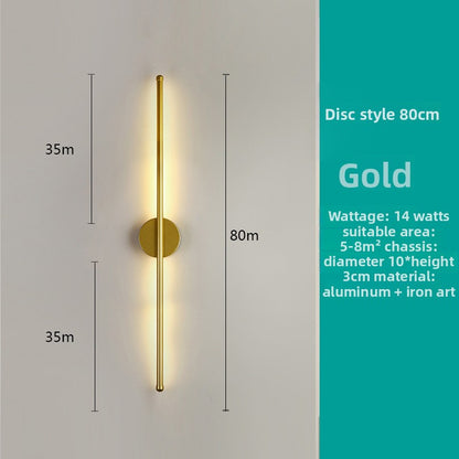 Minimalist Long LED Wall Lamp