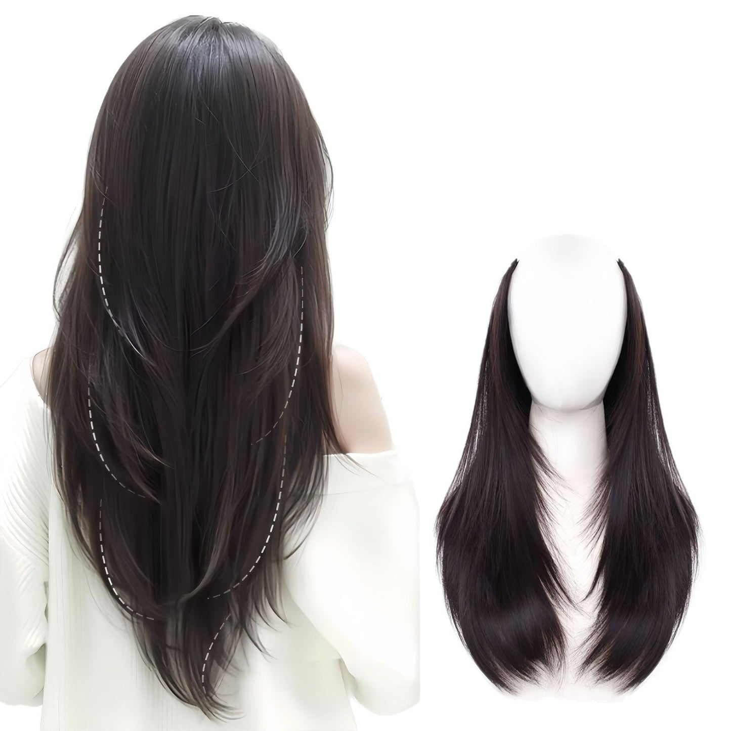 Synthetic Hair Extension