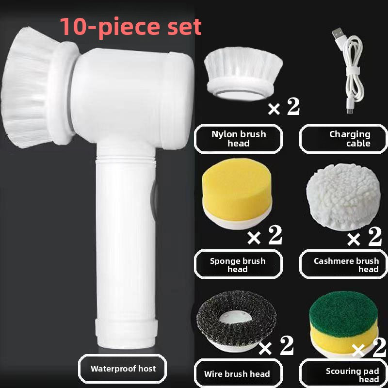 Descaling Oil Cleaning Brush Electric Pot Brush