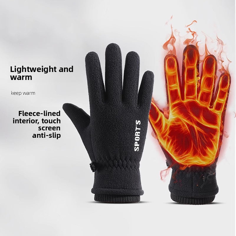 Fleece Touchscreen Winter Gloves