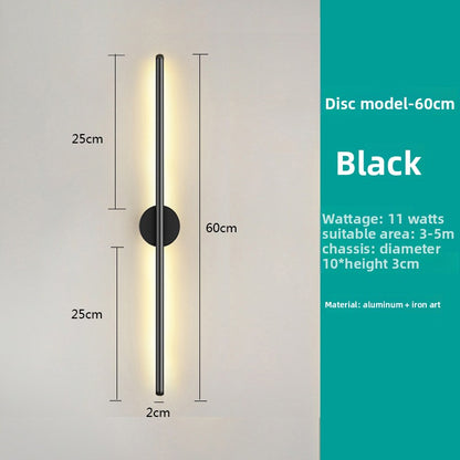 Minimalist Long LED Wall Lamp