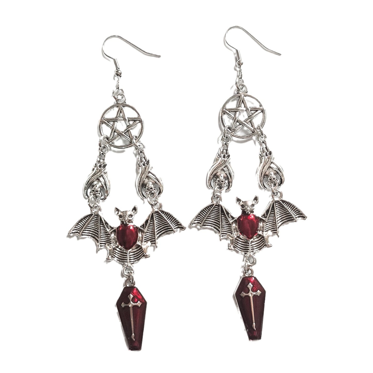 Bat Vampire Earrings