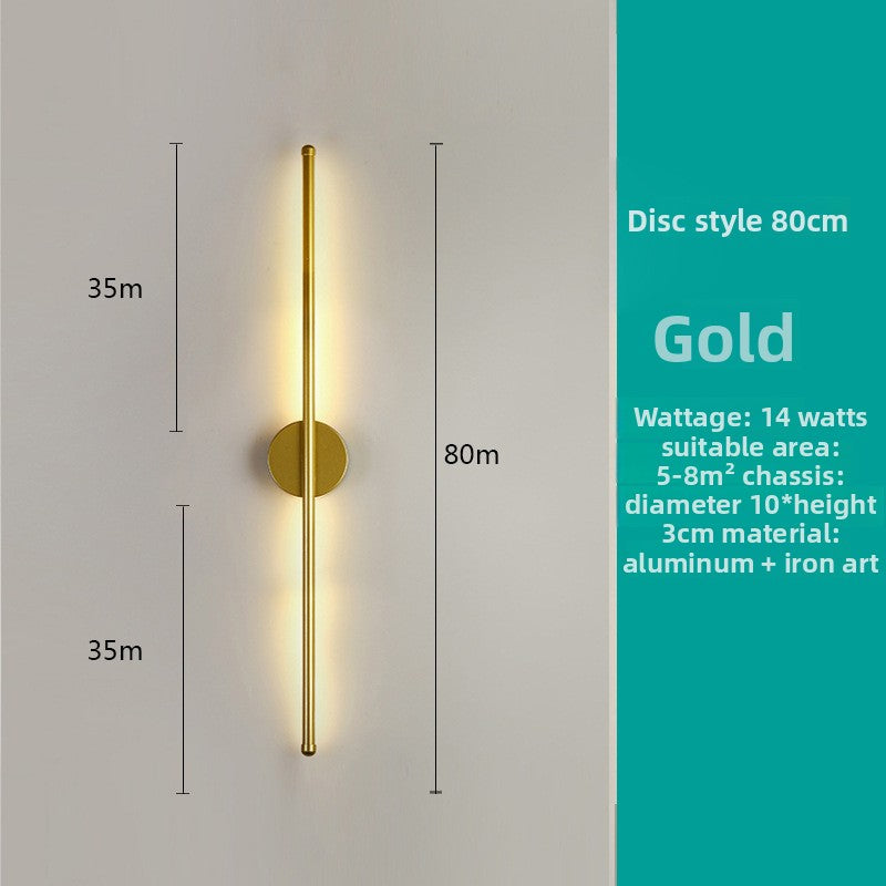 Minimalist Long LED Wall Lamp
