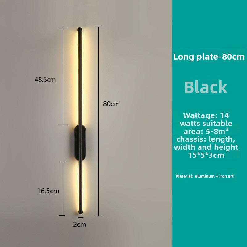 Minimalist Long LED Wall Lamp