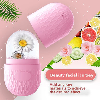 Silicone Beauty Face Ice Tray Mold