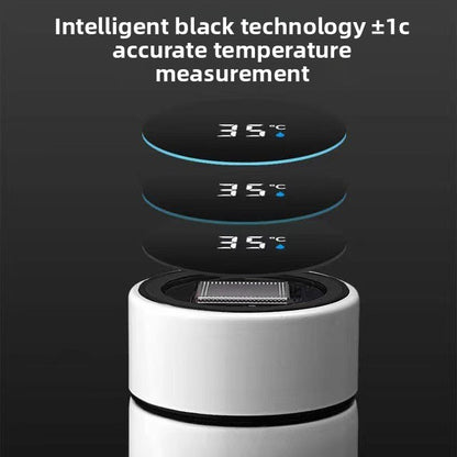 Smart Temperature Display Stainless Steel Vacuum Thermos Cup