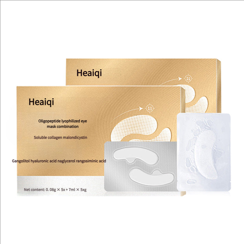 Anti-wrinkle and fine-line reducing eye mask sticker