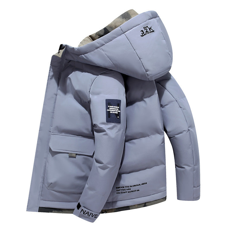 Men's Winter Hooded Padded Jacket