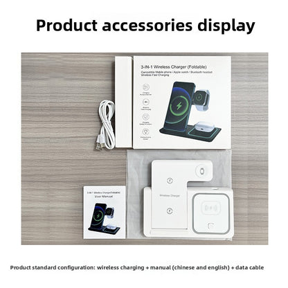 Foldable Triple Coil Wireless Charger