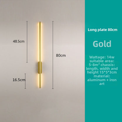 Minimalist Long LED Wall Lamp