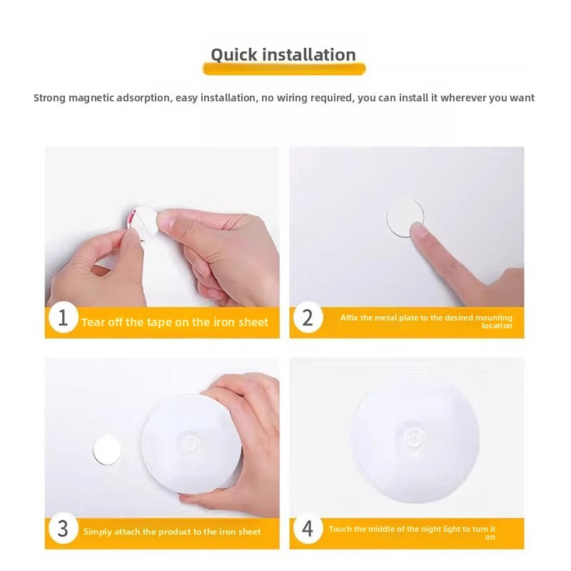 Magnetic Sensor LED Night Light