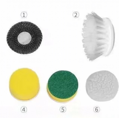 Descaling Oil Cleaning Brush Electric Pot Brush