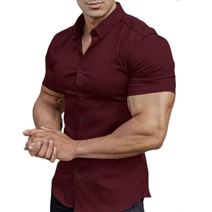 Solid-Color Shirts for Men
