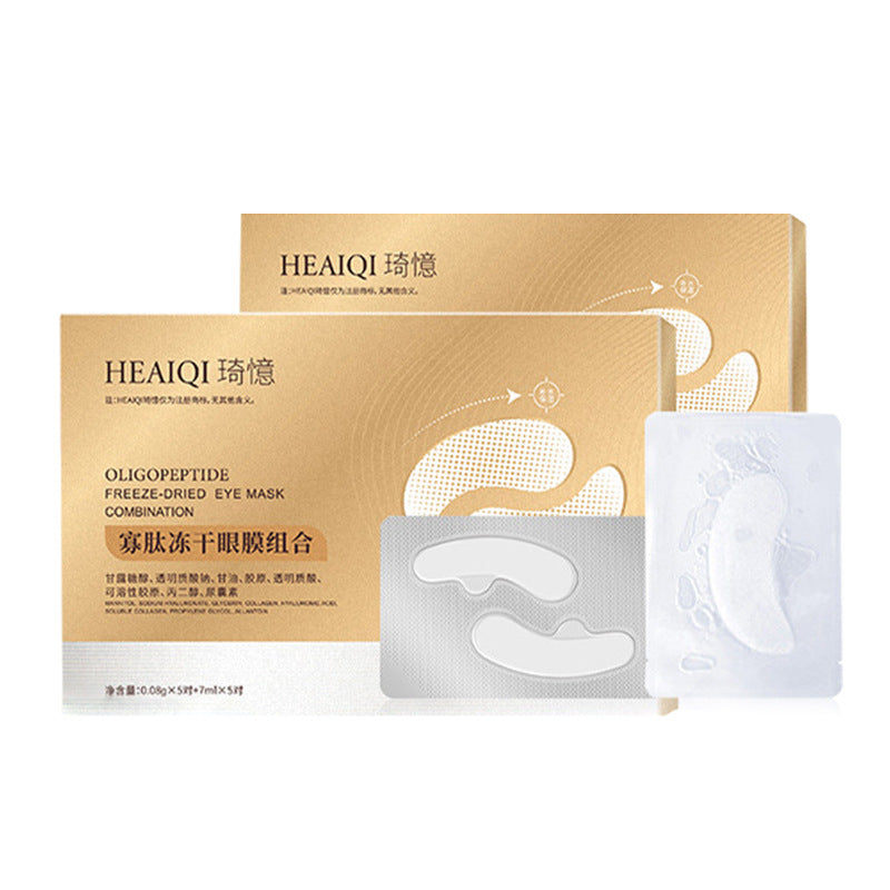 Anti-wrinkle and fine-line reducing eye mask sticker