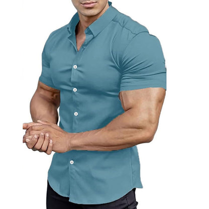 Solid-Color Shirts for Men