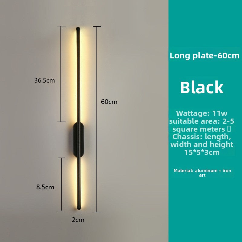 Minimalist Long LED Wall Lamp