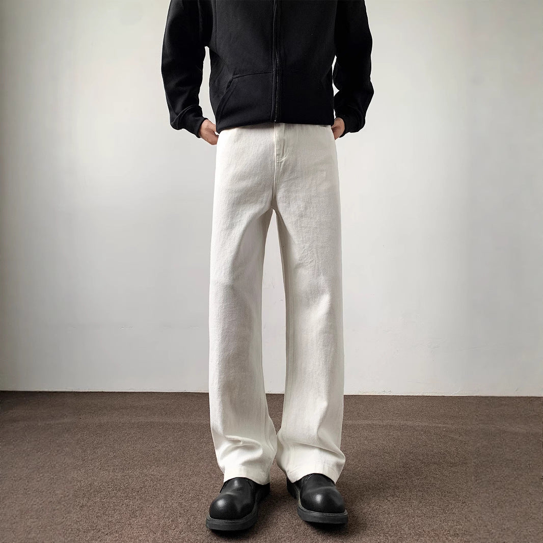 Brown Casual Long Pants