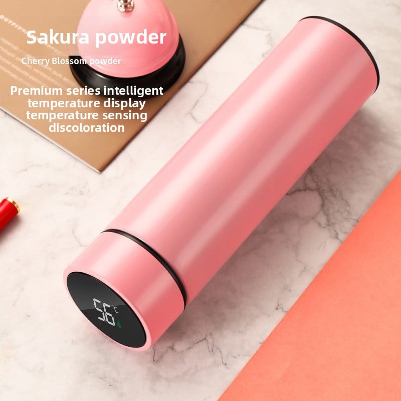 Smart Temperature Display Stainless Steel Vacuum Thermos Cup