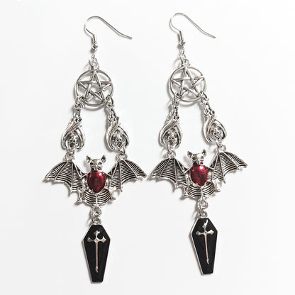 Bat Vampire Earrings