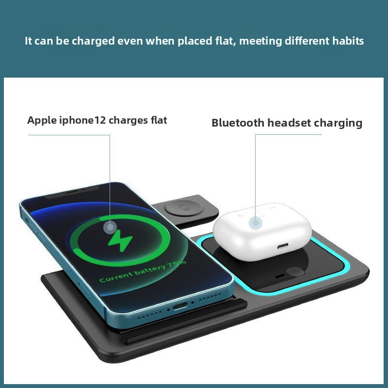 Foldable Triple Coil Wireless Charger