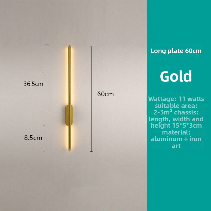 Minimalist Long LED Wall Lamp