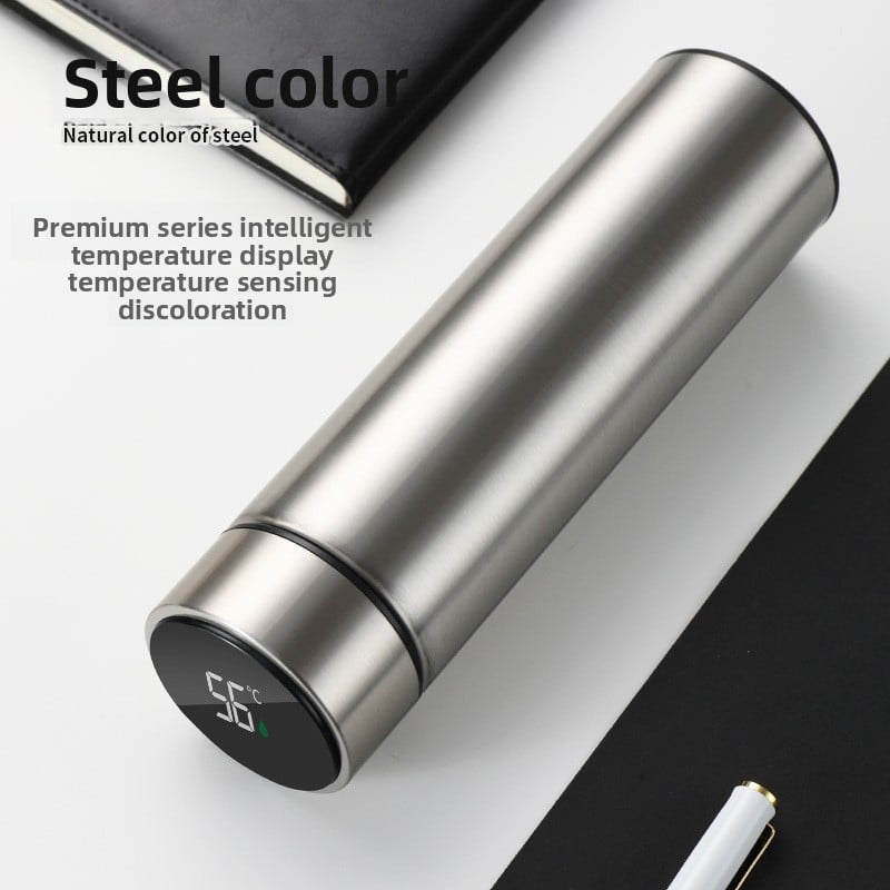 Smart Temperature Display Stainless Steel Vacuum Thermos Cup